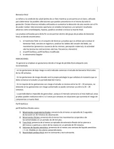 Bienestar Fetal: Monitoreo y Pruebas