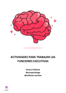 Actividades para trabajar las funciones ejecutivas
