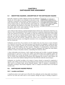 Earthquake Risk Assessment: Hazards, Scales & Roseville Profile