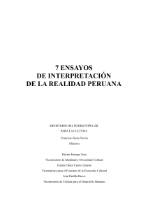 7 Ensayos: Interpretación de la Realidad Peruana y su Economía