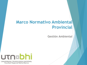 Marco Normativo Ambiental Provincial: Leyes de Gestión en Buenos Aires