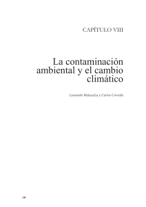 Contaminaci&oacute;n Ambiental y Cambio Clim&aacute;tico: Causas, Efectos y Soluciones