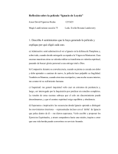 Reflexión sobre 'Ignacio de Loyola': Sentimientos y Aprendizajes