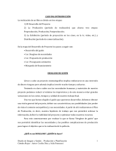 Desglose de Gui&oacute;n: Clave en Producci&oacute;n Cinematogr&aacute;fica y Planificaci&oacute;n