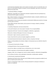 Formaci&oacute;n de Predicadores: Gu&iacute;a B&iacute;blica y Homil&eacute;tica