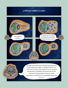 Formación de la Luna: Teoría del Impacto Gigante