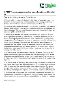Scratch Programming: Code Blocks Explained