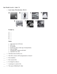 English Language Assessment: Our World Level 6 (Units 7-9)