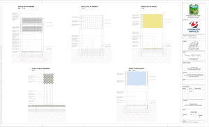 Detalles de Pisos Complejo Deportivo Llanogrande - Plano T&eacute;cnico