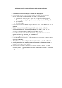 Actividades: El monte de las Ánimas de Bécquer | Análisis Literario