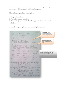Ejemplo: Resoluci&oacute;n Problema Transmisi&oacute;n Datos