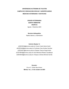 Tejidos Básicos y Cicatrización: Revisión Veterinaria