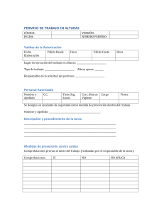 Permiso de Trabajo en Alturas: Seguridad Ocupacional y Prevención