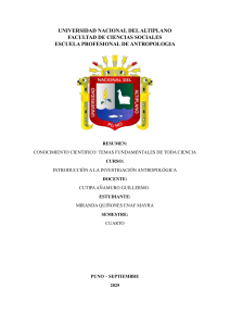 Conocimiento Cient&iacute;fico: Temas Fundamentales de Toda Ciencia