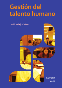 Gesti&oacute;n del Talento Humano: Libro de texto