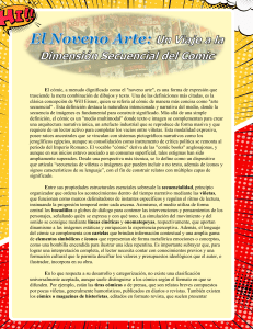 El Arte del C&oacute;mic: An&aacute;lisis de la Dimensi&oacute;n Secuencial