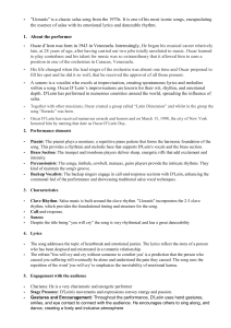 Llorar&aacute;s by Oscar D'Le&oacute;n: Salsa Song Analysis & Performer Bio
