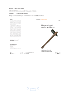 Revoluci&oacute;n Neol&iacute;tica: Utensilios y Herramientas de Sociedades