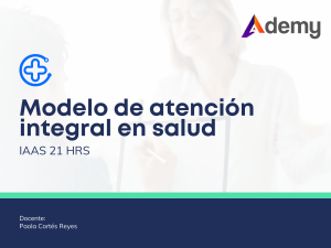 Modelo de Atenci&oacute;n Integral en Salud: IAAS y Microbiolog&iacute;a