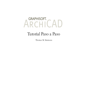 Tutorial Paso a Paso de ArchiCAD: Gu&iacute;a Completa