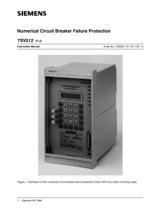Manual de Instrucciones Protecci&oacute;n de Fallas de Interruptor 7SV512
