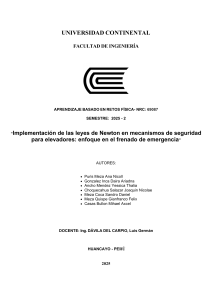 Leyes de Newton en Frenado de Ascensores: Seguridad y Emergencia