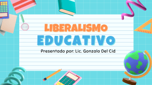Liberalismo Educativo: Principios e Impacto