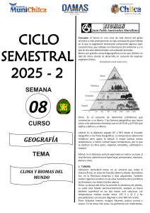 Clima y Biomas del Mundo: Tundra, Taiga, Bosques, Praderas, Desiertos