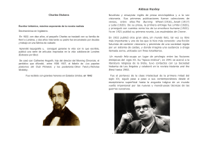 Perfiles de Autores: Dickens, Huxley, Lovecraft - Literatura Cl&aacute;sica