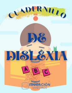 Cuadernillo de Dislexia: Ejercicios y Actividades para Ni&ntilde;os