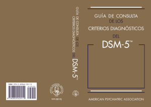 Gu&iacute;a de Consulta DSM-5: Criterios Diagn&oacute;sticos