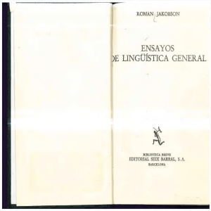 Ensayos de Ling&uuml;&iacute;stica General - Roman Jakobson