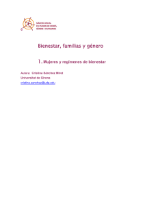 Gu&iacute;a de Lectura: Mujeres, G&eacute;nero y Estado del Bienestar - M&aacute;ster UdG