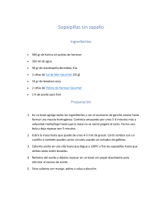 Receta de Sopaipillas sin Zapallo: F&aacute;cil y Deliciosa