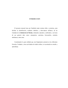 Manual de S&iacute;mbolos y Abreviaturas Militares para Infanter&iacute;a de Marina