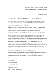 UNESCO y ODS: Objetivos, Historia y &Aacute;reas de Competencia