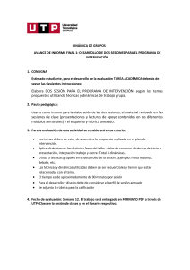 Din&aacute;mica de Grupos: Desarrollo de Sesiones para Intervenci&oacute;n