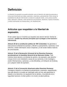 Libertad de Expresi&oacute;n: Definici&oacute;n, Art&iacute;culos y L&iacute;mites en Redes Sociales
