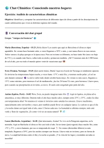 Chat sobre climas