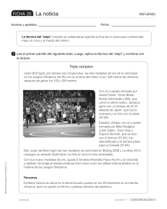 Ficha de Refuerzo: La Noticia y Gram&aacute;tica