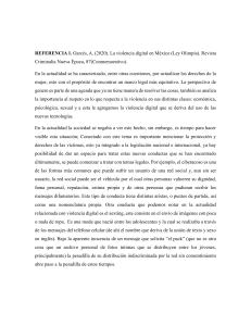 Violencia Digital en M&eacute;xico: Ciberacoso, Sexting y Sextorsi&oacute;n
