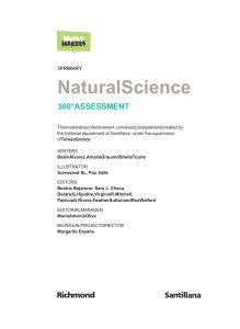 Natural Science Assessment for Elementary School