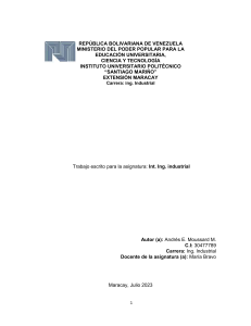 Mantenimiento y Seguridad Industrial: Funciones, Tipos y Eficacia