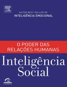 Inteligência Social: O Poder das Relações Humanas