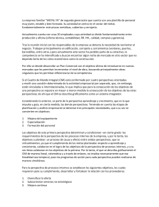 METAL YA: Plan Comercial y CMI para Nuevos Mercados y Diferenciaci&oacute;n