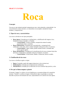 Gu&iacute;a Completa de Rocas y Geolog&iacute;a: Tipos, Formaci&oacute;n y Fallas