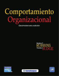 Comportamiento Organizacional: Robbins & Judge
