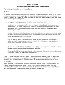 Conservaci&oacute;n y Manipulaci&oacute;n de Alimentos: H&aacute;bitos y Seguridad Alimentaria