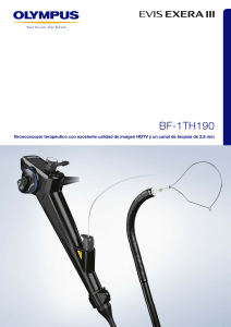 Broncoscopio Olympus BF-1TH190: Imagen HDTV y NBI