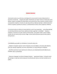 Escucha Activa: Definici&oacute;n, Habilidades y Aplicaci&oacute;n Policial